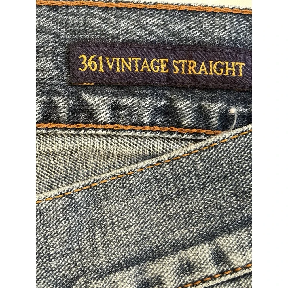 Lucky Brand‎ Jeans Men's 38x34 Blue Med Wash 361 Vintage Straight